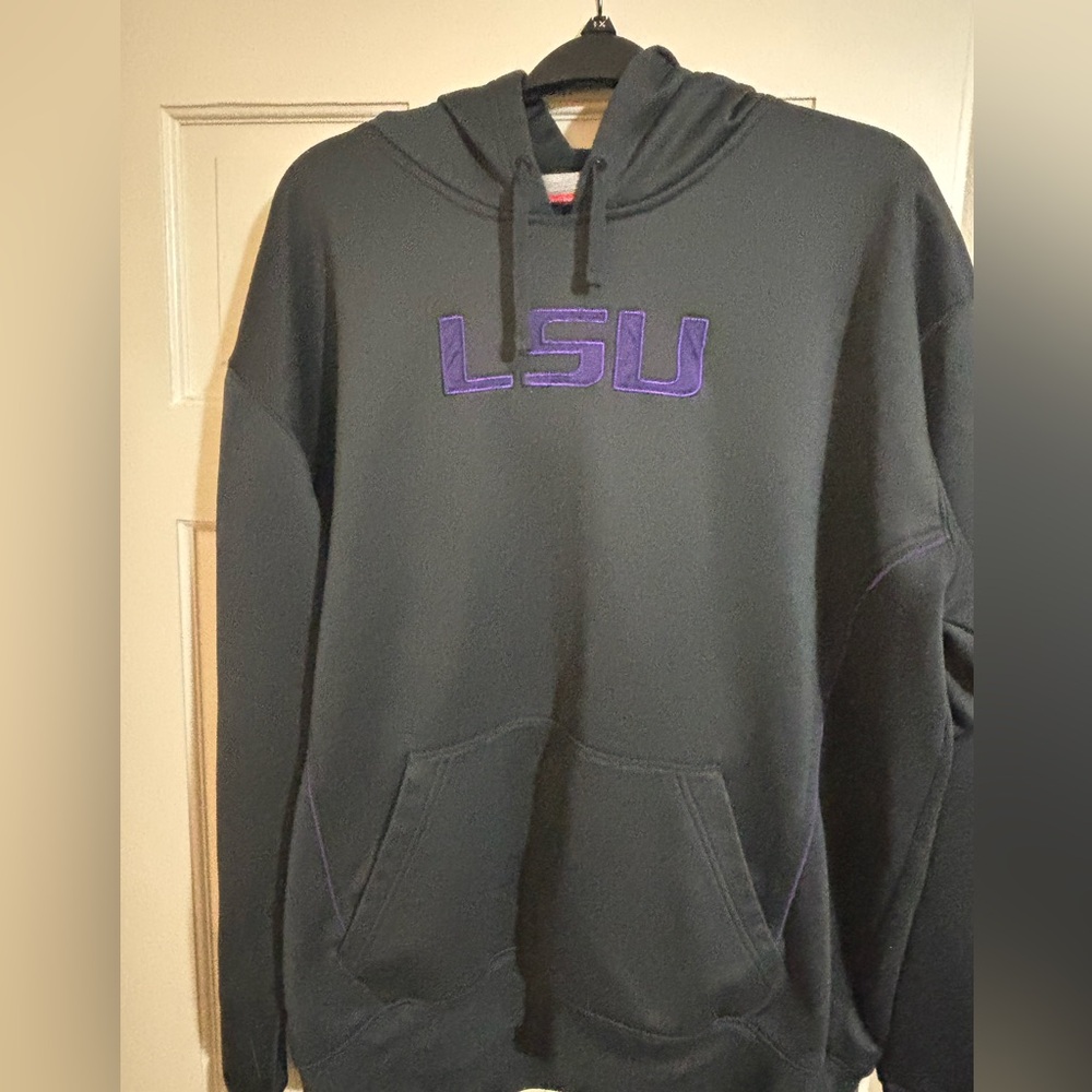 Lsu Nike Therma-Fit Gray sweatshirt XXL